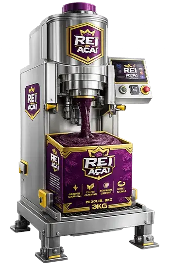 Açaí cremoso e natural do Rei do Açaí